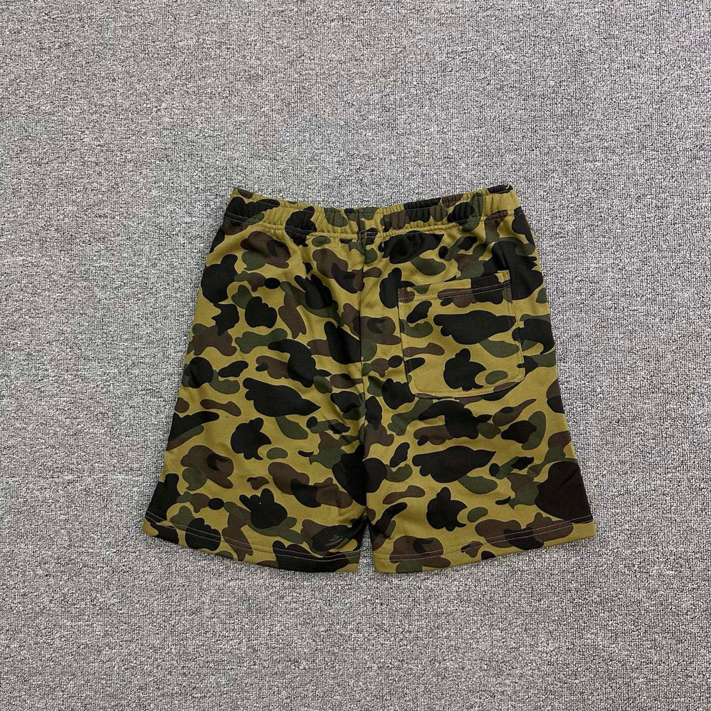 BAPE Camo Shark Shorts