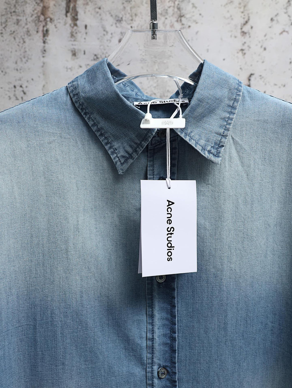 Acne Studios Short‑Sleeve Denim Shirt