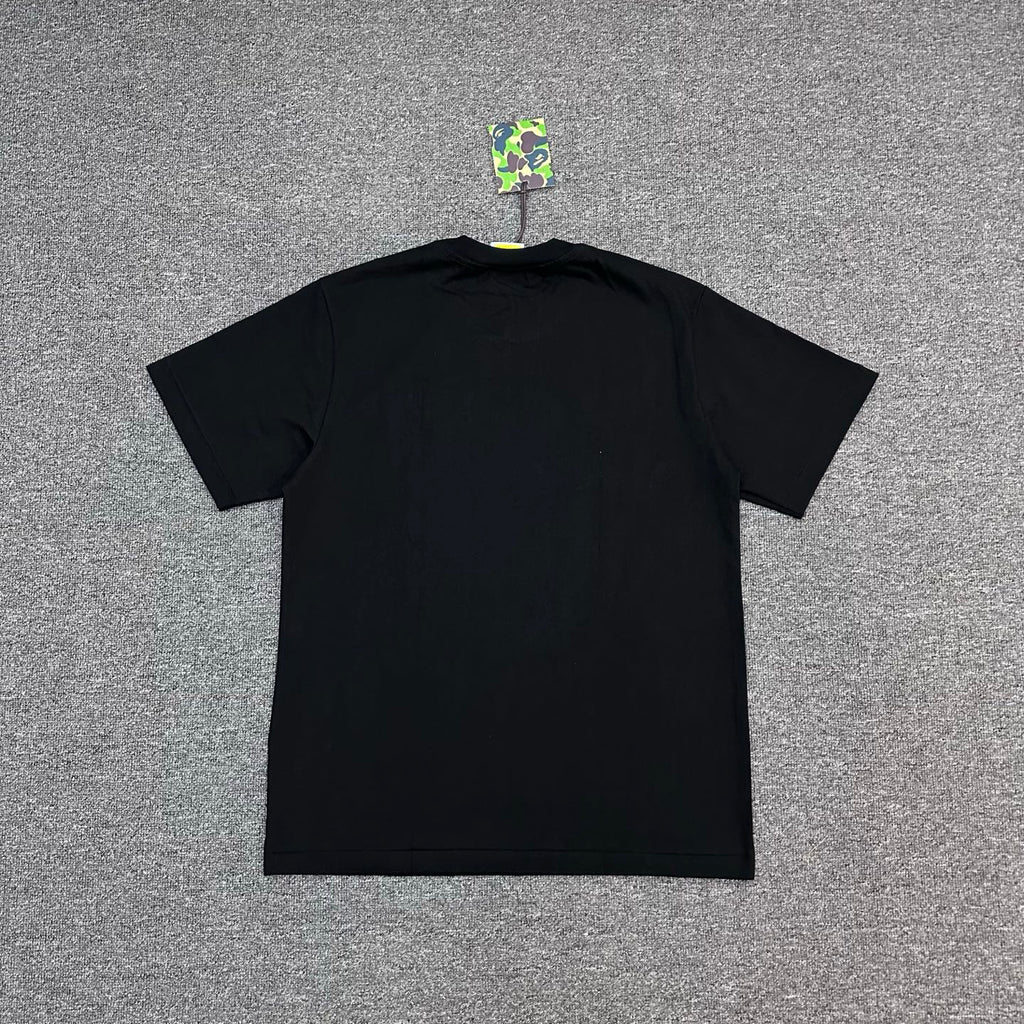 BAPE FW25 Banknote Collage Ape Head Oversized Heavyweight Unisex T-Shirt