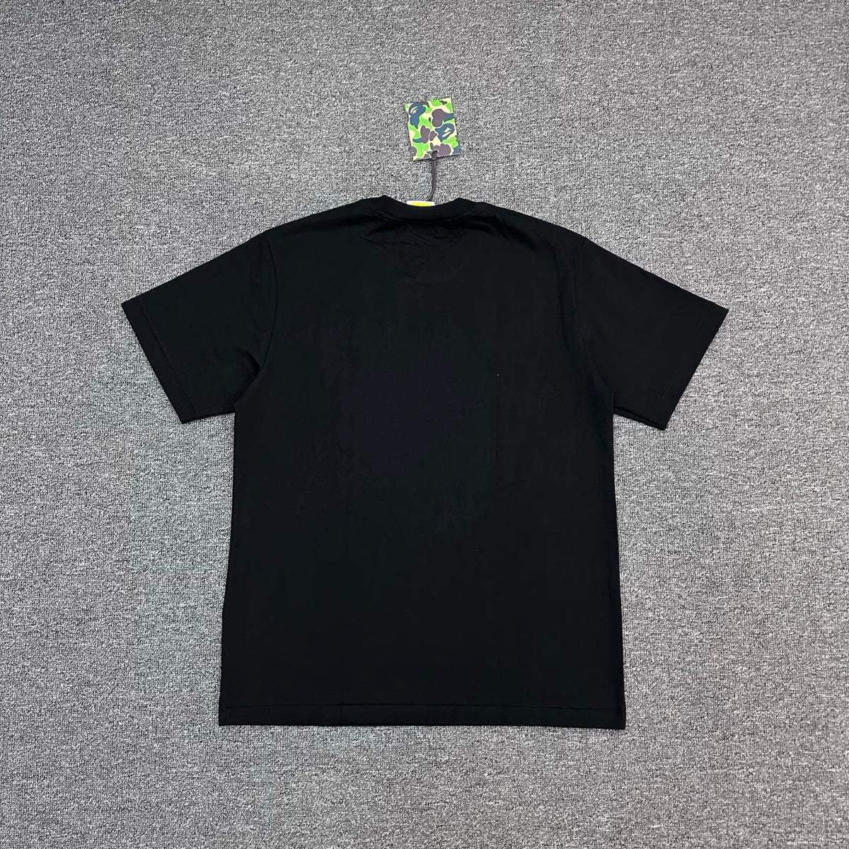BAPE FW25 Banknote Collage Ape Head Oversized Heavyweight Unisex T-Shirt