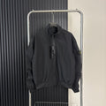 Stone Island Stand Collar Oversized Jacket with Large Patch Pockets and Compass Badge