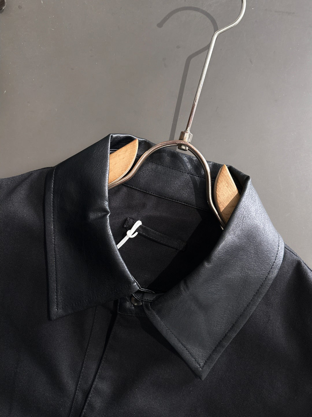 Arc'teryx LEAF Wool Blend Workwear Jacket with Leather Collar