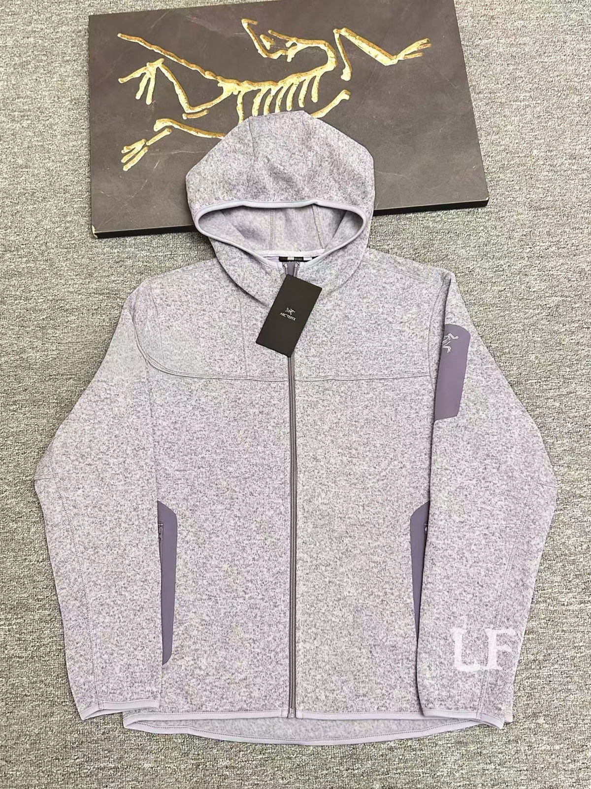 Arc'teryx Full‑Zip Hooded Fleece Jacket