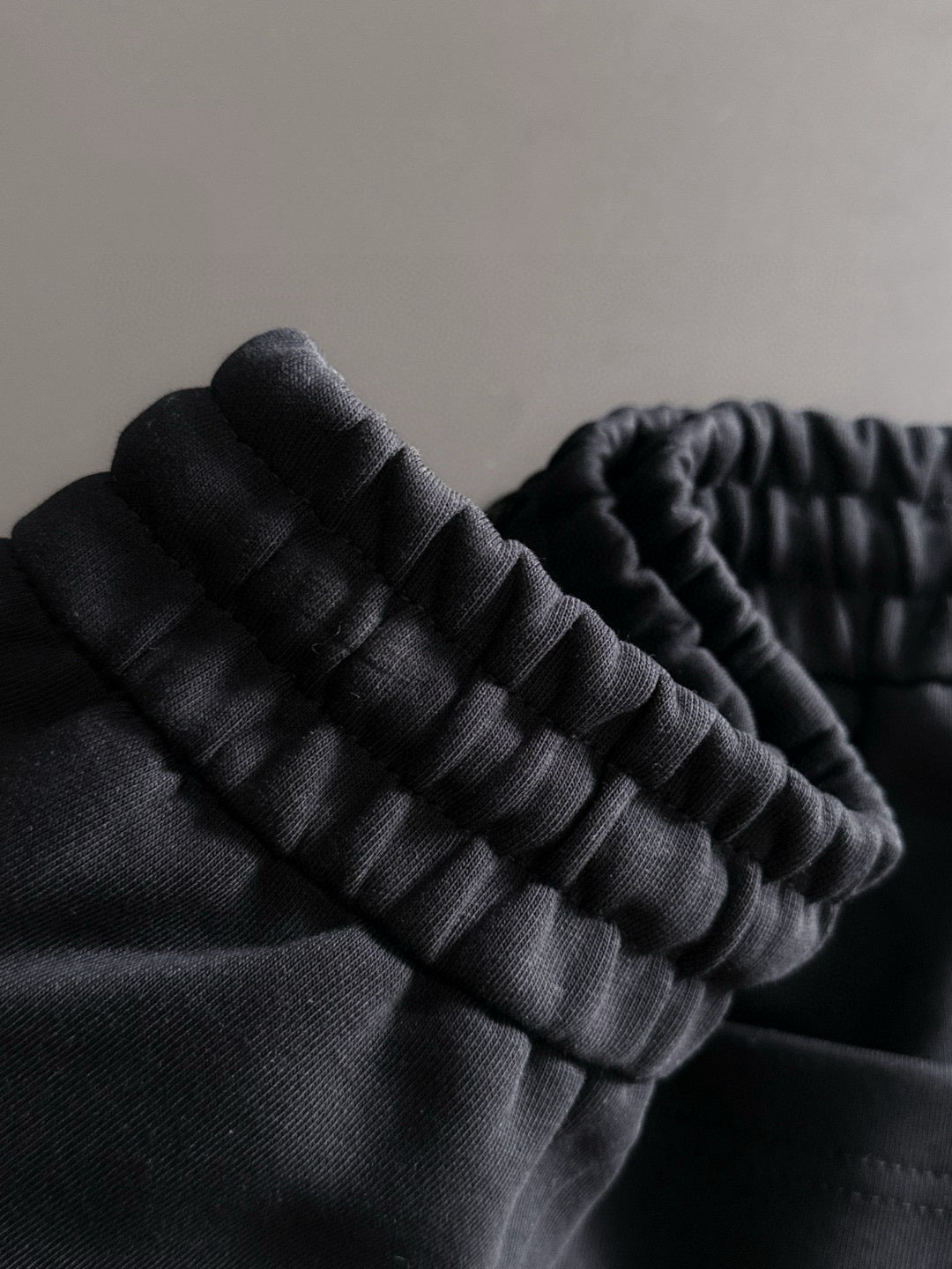 Stone Island Heathered Cotton Blend Relaxed Straight Sweatpants