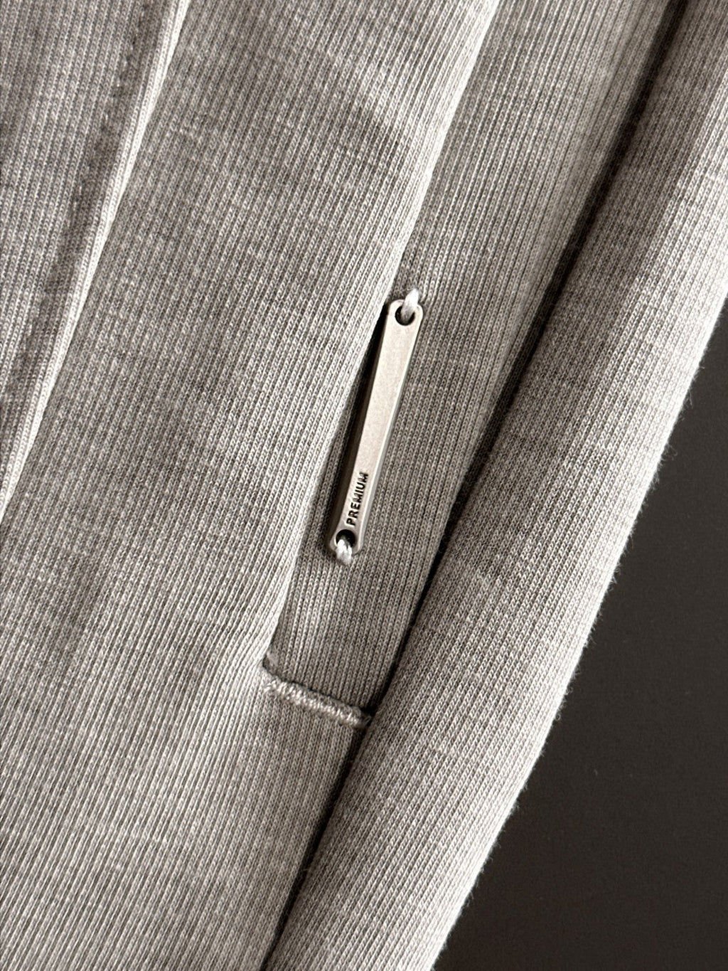 Ralph Lauren Men's Grey Drawstring Straight‑Leg Sweatpants