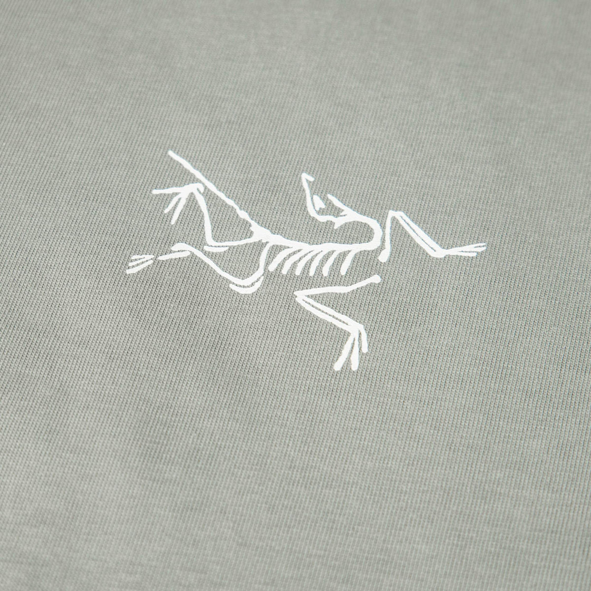 Arc'teryx Mini Bird Logo Front & Oversized Archaeopteryx Skeleton Back Unisex T-Shirt