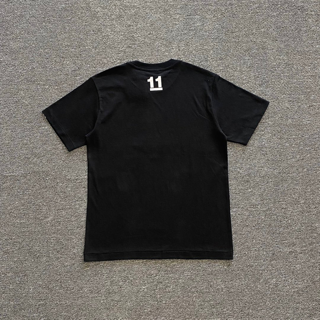 BAPE 10th Anniversary Ink Camo Ape Head Tee — Apes Don’t Hit Apes Calligraphy