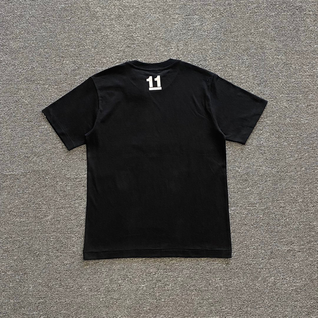 BAPE 10th Anniversary Ink Camo Ape Head Tee — Apes Don’t Hit Apes Calligraphy