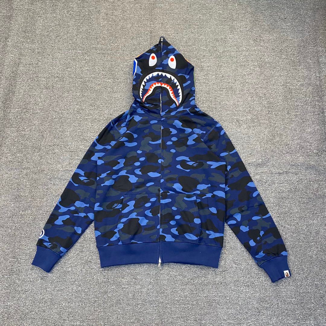 BAPE 1ST CAMO Shark Full-Zip Hoodie