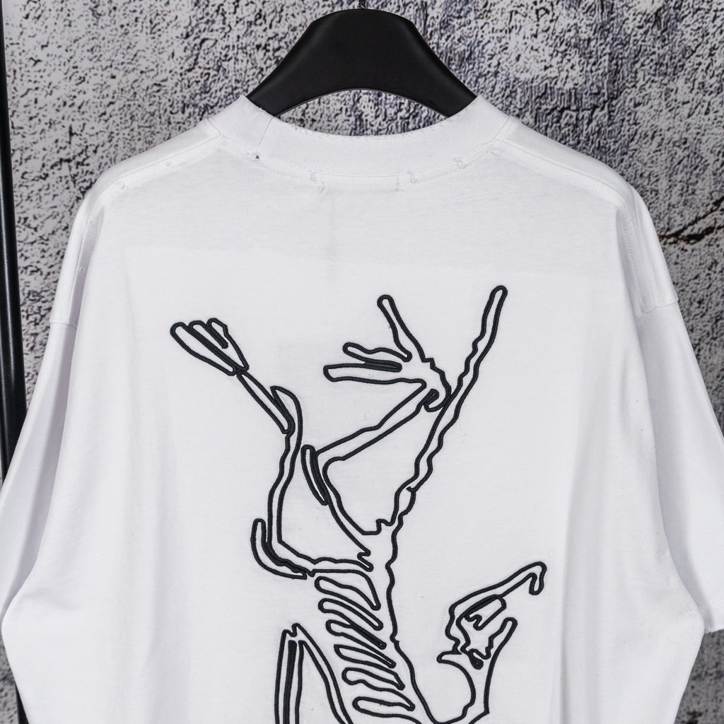 Arc'teryx Arc'Multi Bird Logo Short‑Sleeve T‑Shirt（White Light）