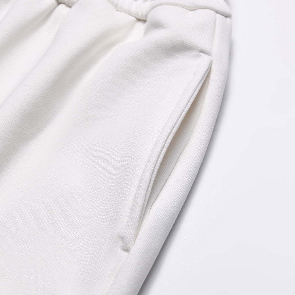 Stone Island Cotton Fleece Cargo Sweatpants with Right Thigh Curved Flap Pocket and Compass Badge