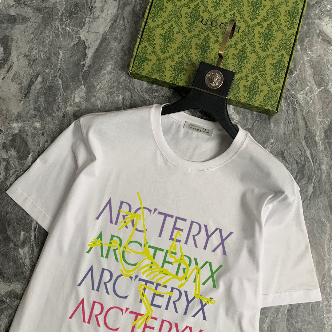 Arc'teryx Multi‑Color Stacked Logo T‑Shirt & Jogger Pants Set Unisex