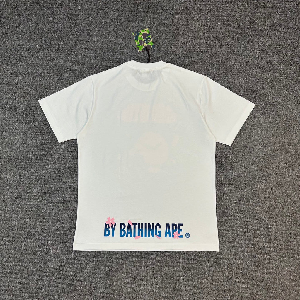 BAPE SS25 Sakura Blossom Ape Head Oversized Heavyweight Unisex T-Shirt
