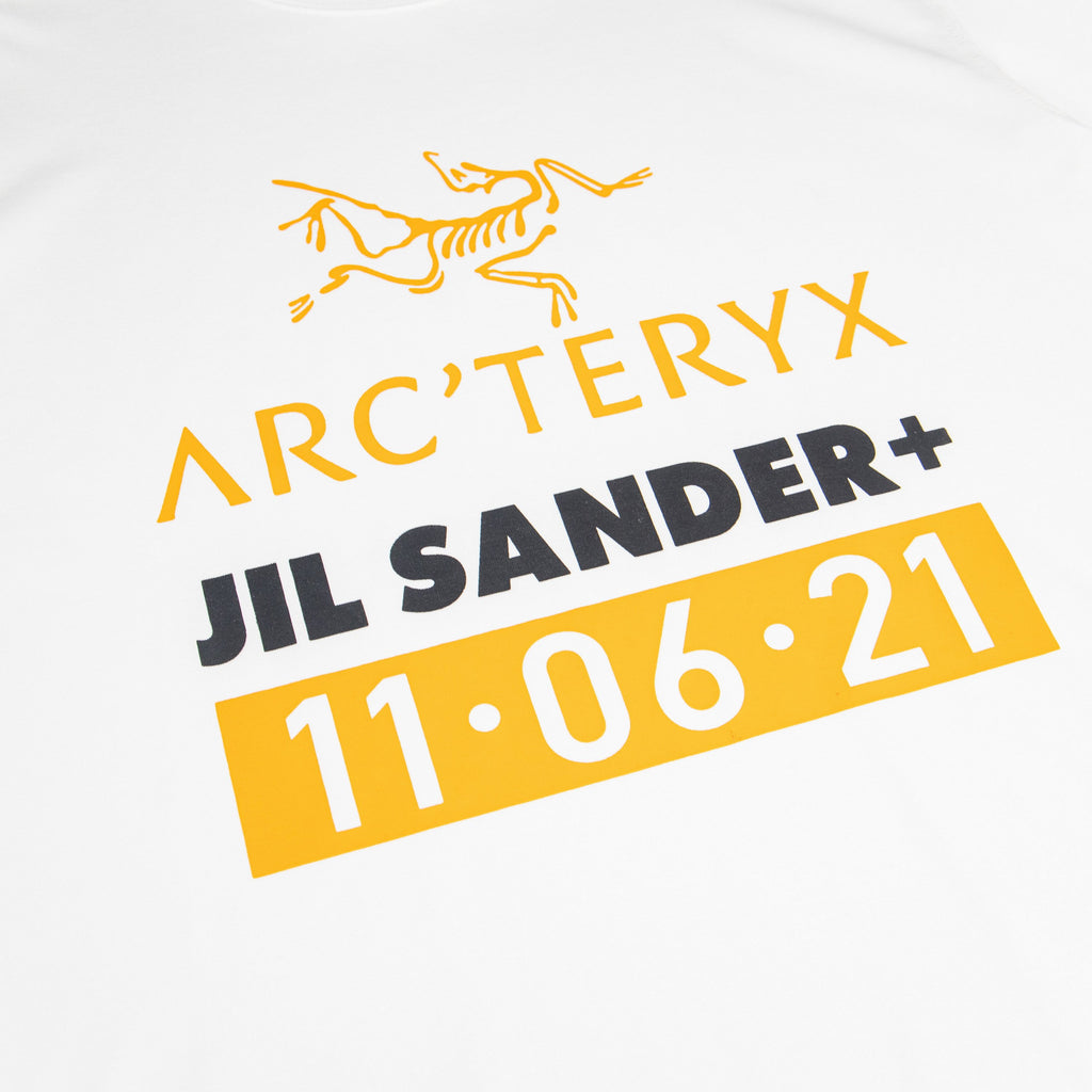 Arc'teryx x Jil Sander Co-Branded Date Print Unisex T-Shirt