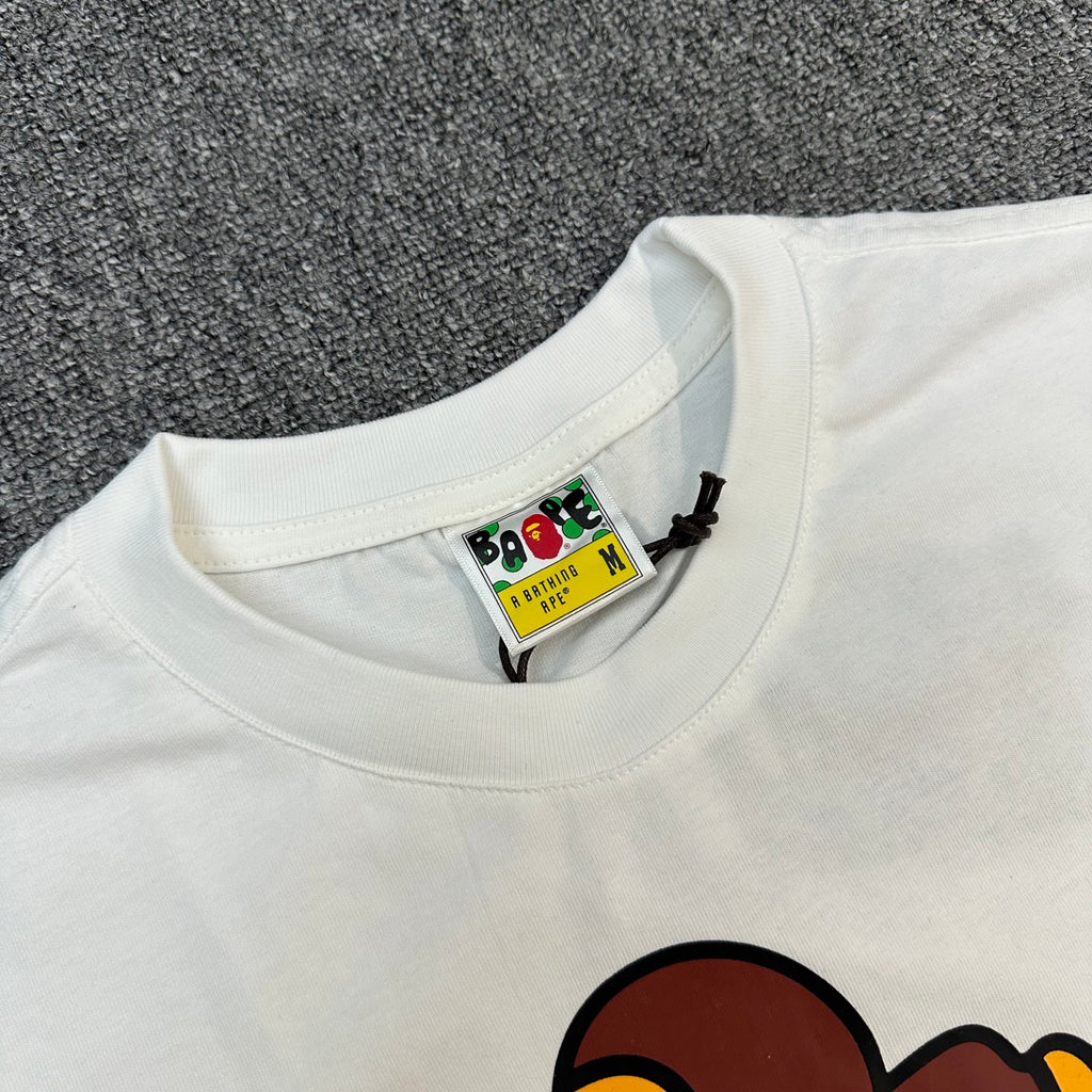 BAPE SS25 ABC Camo Baby Milo Ape Head Oversized Heavyweight Unisex T-Shirt