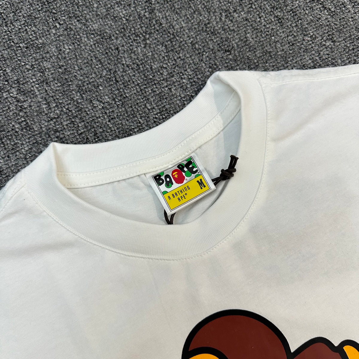 BAPE SS25 ABC Camo Baby Milo Ape Head Oversized Heavyweight Unisex T-Shirt