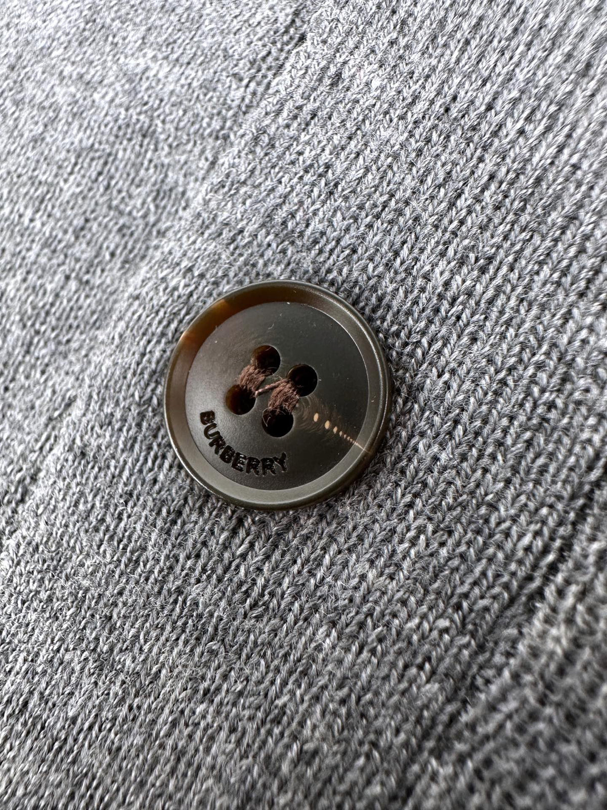 Men Short‑Sleeve Knit Polo Shirt, Small Horse Embroidery