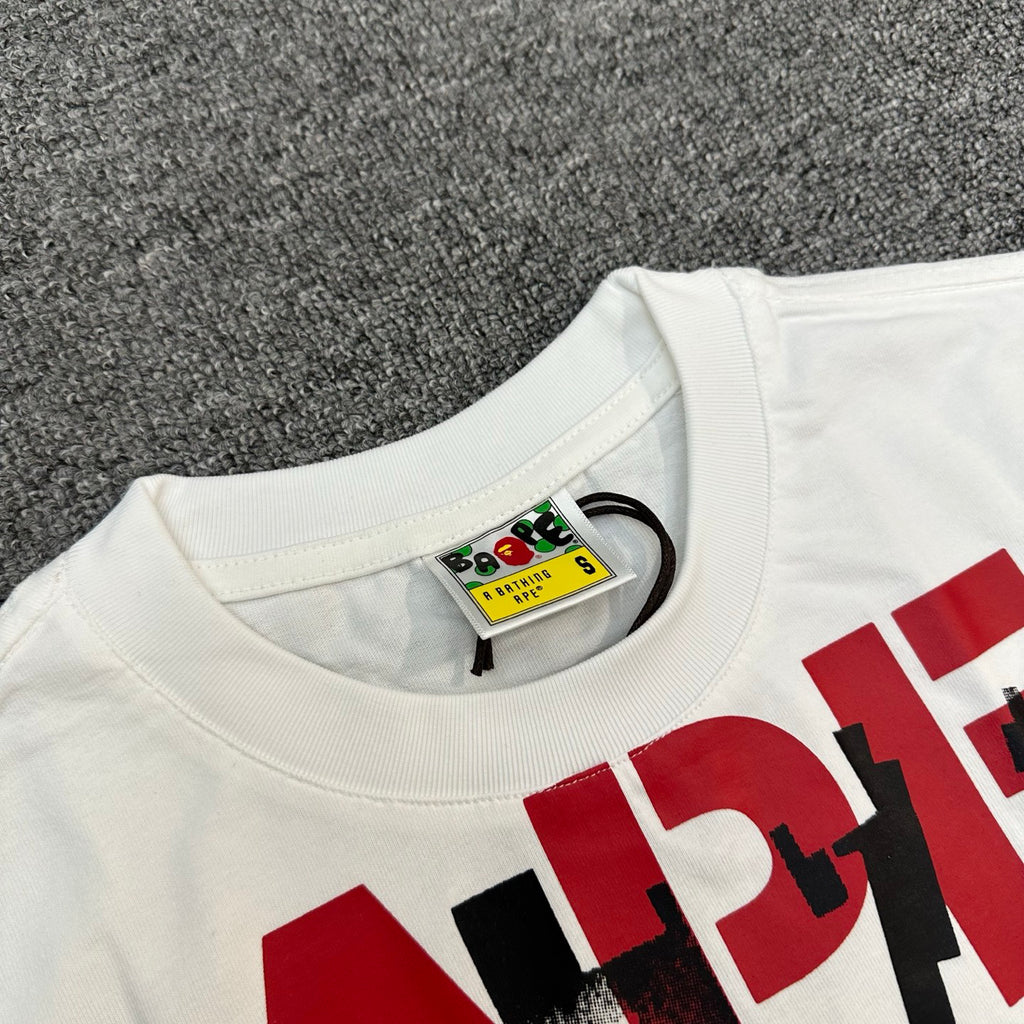 BAPE SS25 "Ape Shall Never Kill Ape" Oversized Heavyweight Unisex T-Shirt