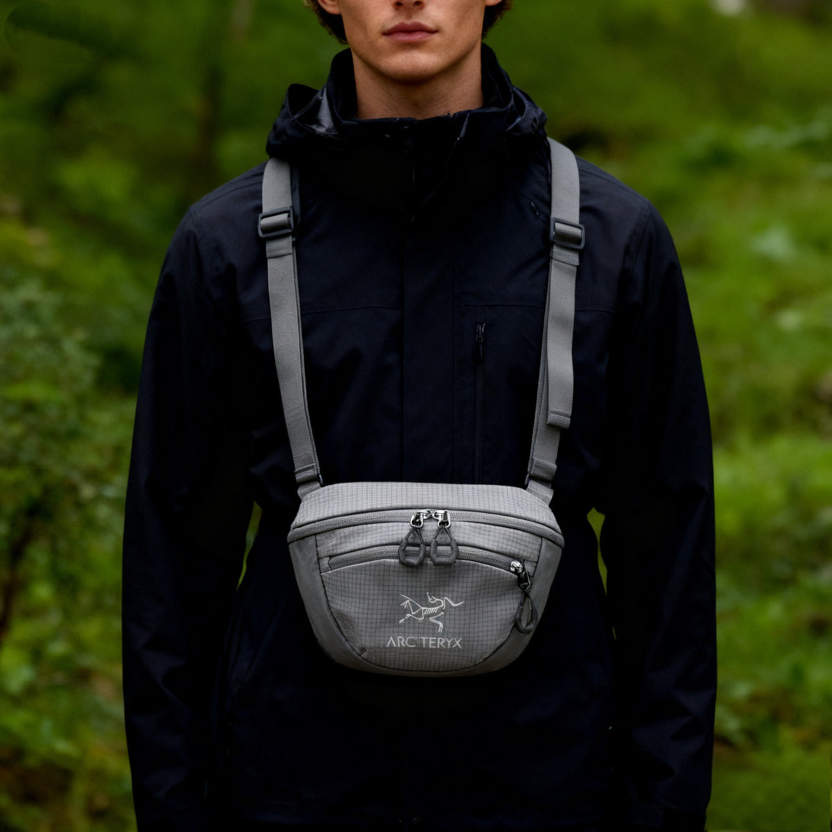 Arc'teryx Outdoor Waist Bag, Lightweight Water‑Resistant Crossbody Fanny Pack Unisex
