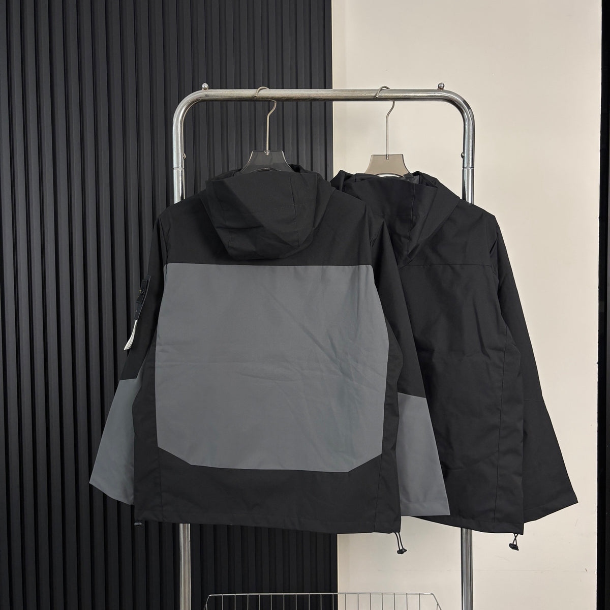 Stone Island Micro Twill Hooded Technical Shell Jacket with Compass Badge