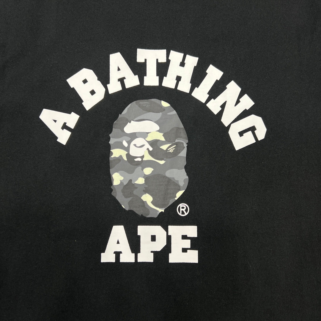 BAPE City Camo College Logo Ape Head Tee Oversized Unisex T-Shirt — Four Colourways