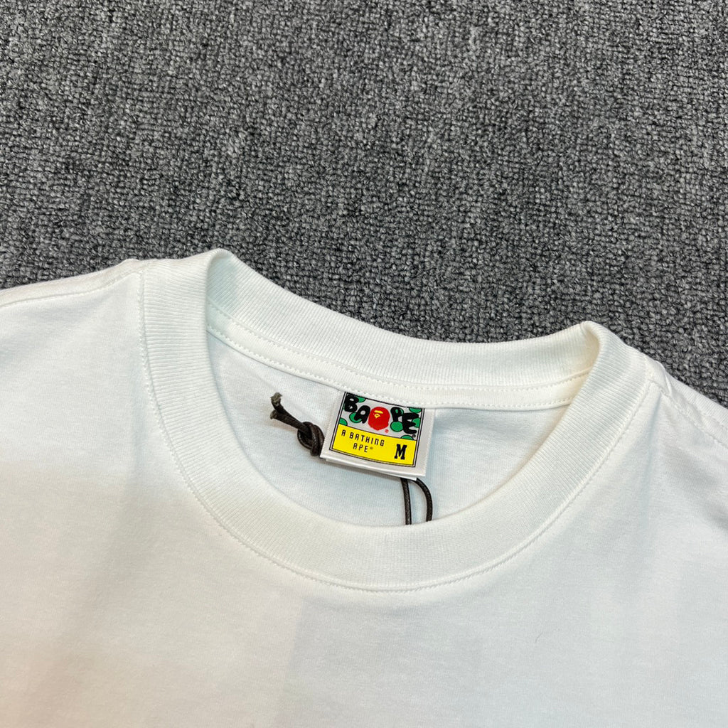 BAPE College Logo Colour Camo Oversized Unisex T-Shirt