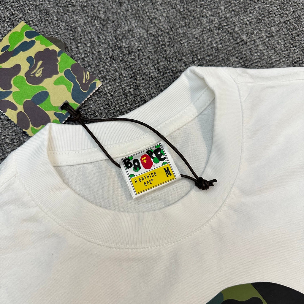 BAPE SS25 1st Camo Mixed Colour Ape Head "By Bathing Ape" Oversized Heavyweight Unisex T-Shirt