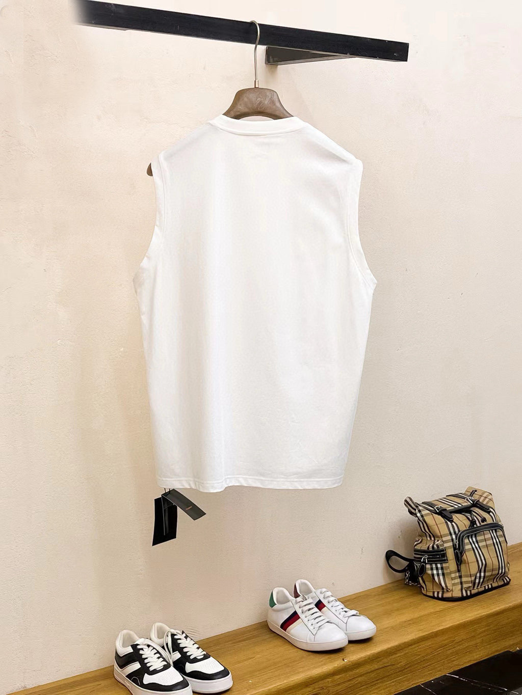 Arc'teryx Blue Splash‑Effect Big Bird Sleeveless Tank Top Unisex