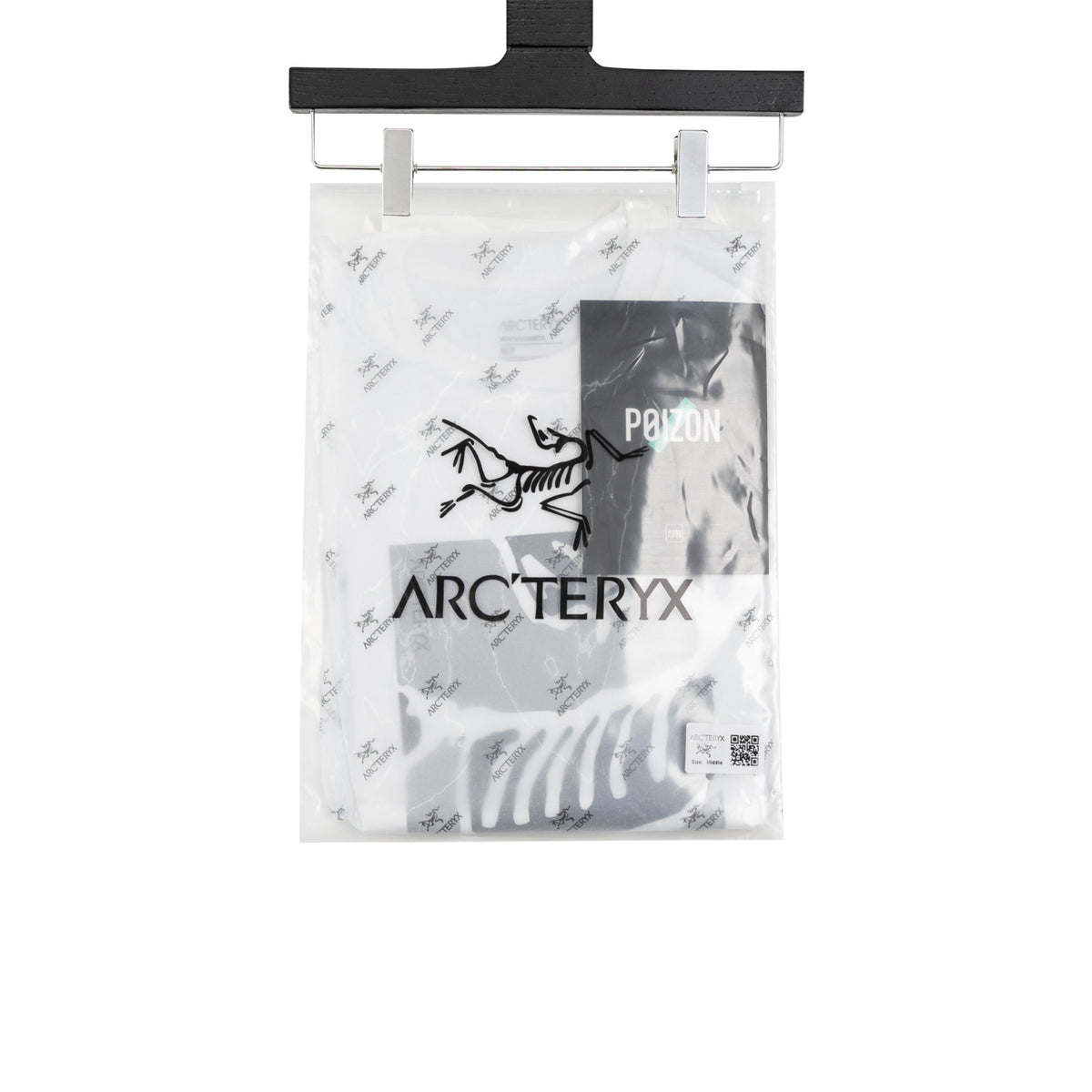 Arc'teryx Square Bird Skeleton Graphic Crew Neck Short‑Sleeve T‑Shirt, Unisex Relaxed Fit Tee