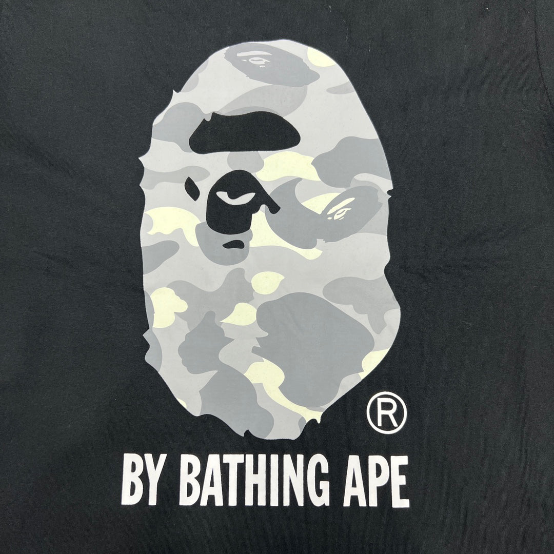 BAPE City Camo Glow-in-the-Dark Ape Head Tee Oversized Unisex T-Shirt — By Bathing Ape — 4 Colourways