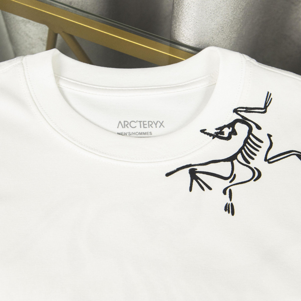 Arc'teryx ARC25FW Puff Print Skeleton Bird Heavyweight Unisex T-Shirt
