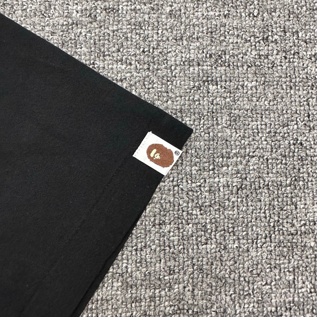 BAPE x Liberty Walk SS26 Badge T-Shirt - Black / White