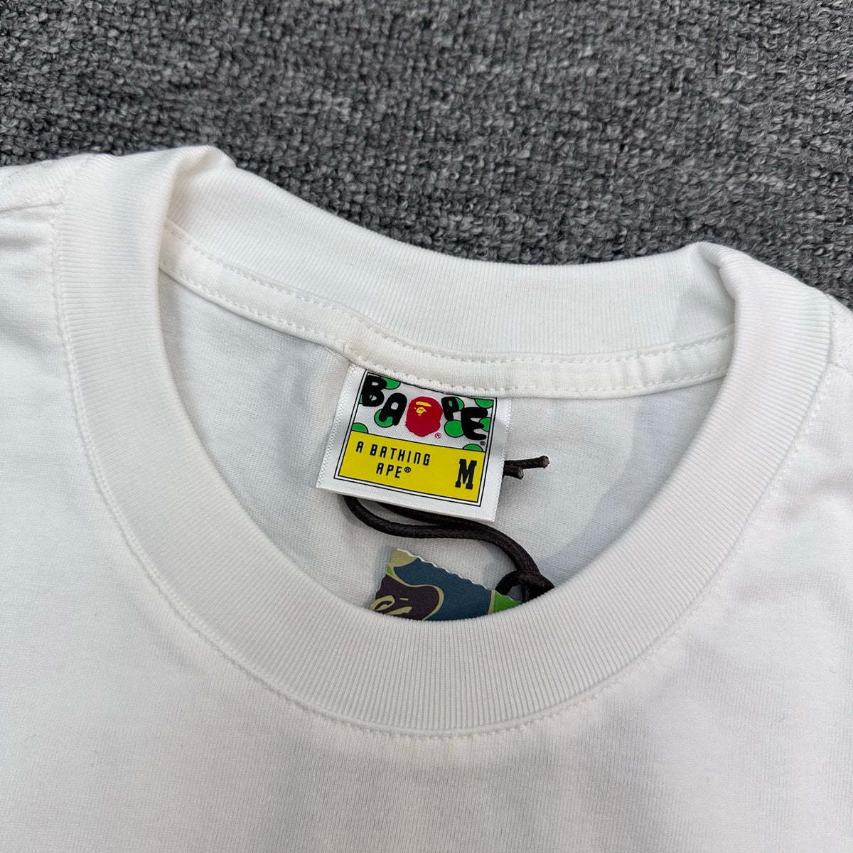 BAPE FW25 Mosquito Coil Ink Wash Ape Sumi-E Oversized Heavyweight Unisex T-Shirt