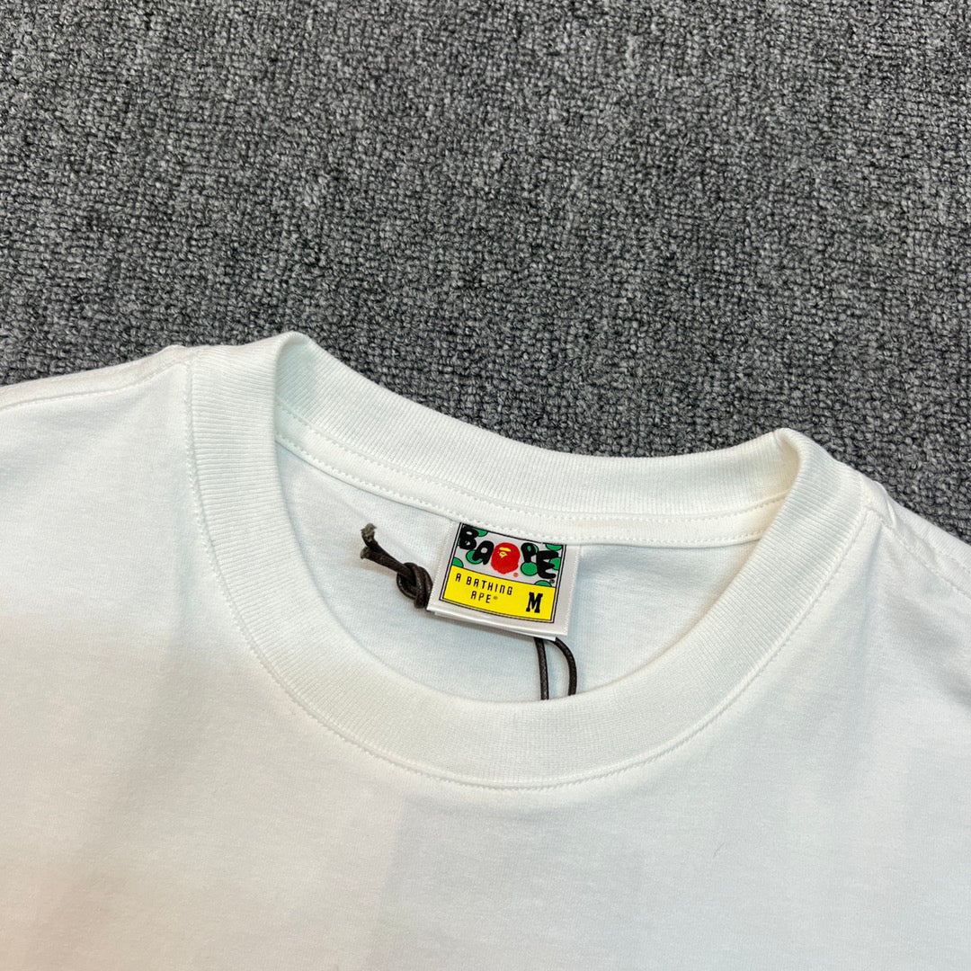 BAPE SS25 "By Bathing Ape" Camo-Fill Large Ape Head Oversized Heavyweight Unisex T-Shirt