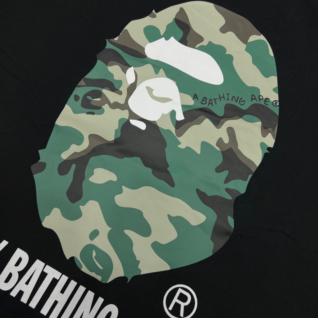 BAPE ABC Forest Camo Ape Head By Bathing Ape Tee Oversized Unisex T-Shirt