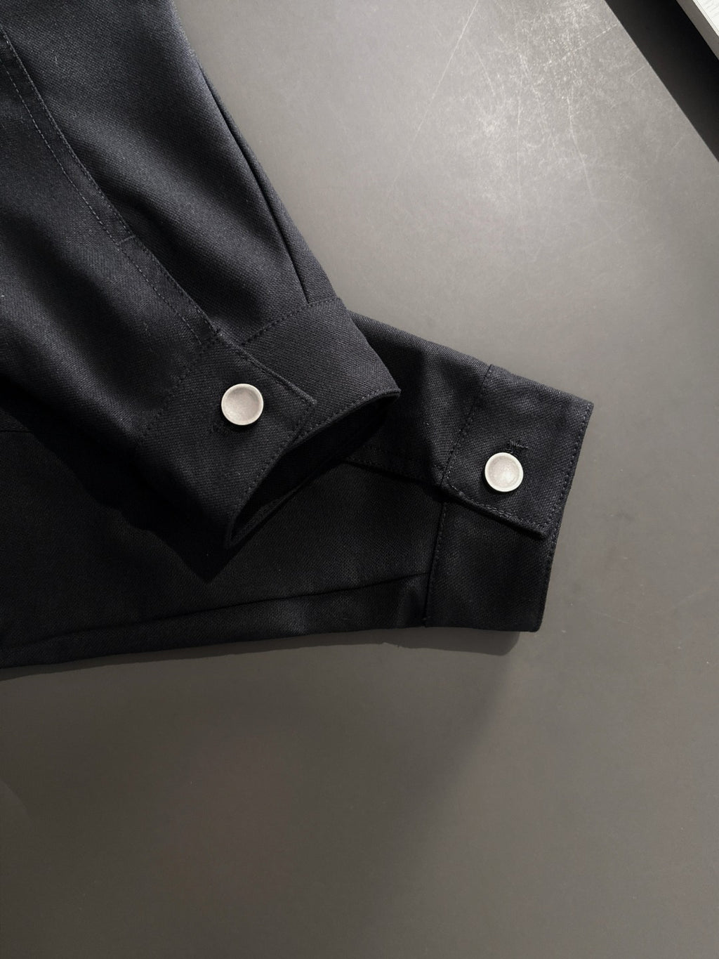 Arc'teryx LEAF Wool Blend Workwear Jacket with Leather Collar
