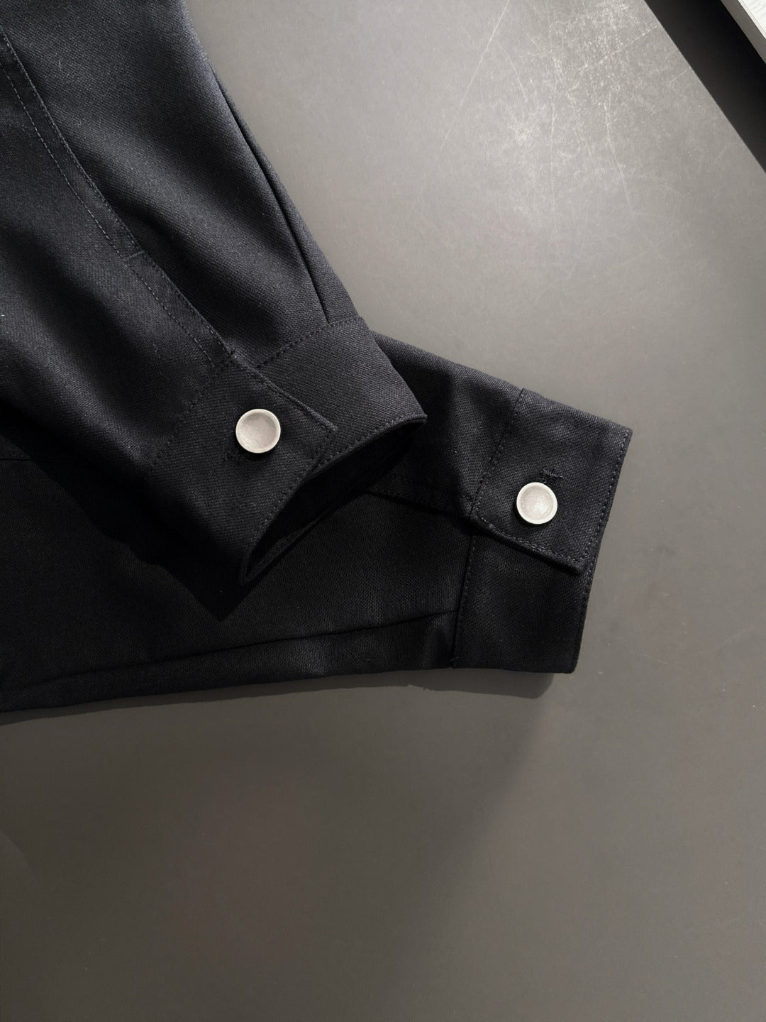 Arc'teryx LEAF Wool Blend Workwear Jacket with Leather Collar