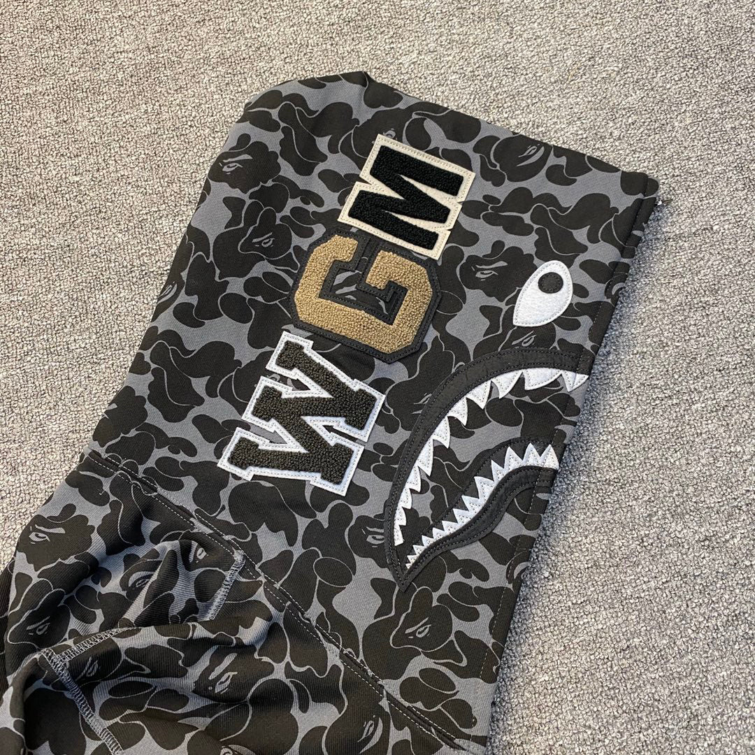 Dover Street Market Ginza × BAPE 15th Anniversary Shark Full-Zip Hoodie