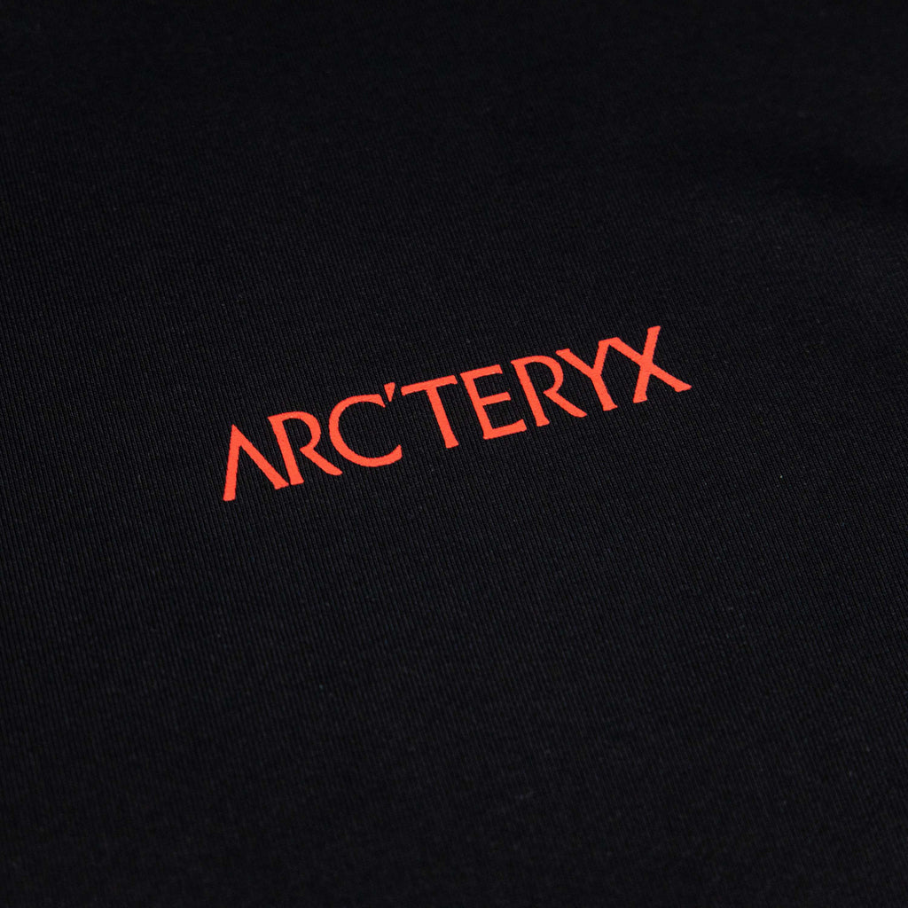 Arc'teryx 2025 FW Minimalist Blue Logo Oversized T-Shirt