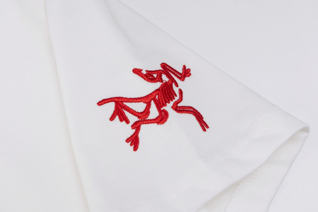 Arc'teryx Chinese New Year Limited Edition Red Embroidered Bird Logo Unisex T-Shirt