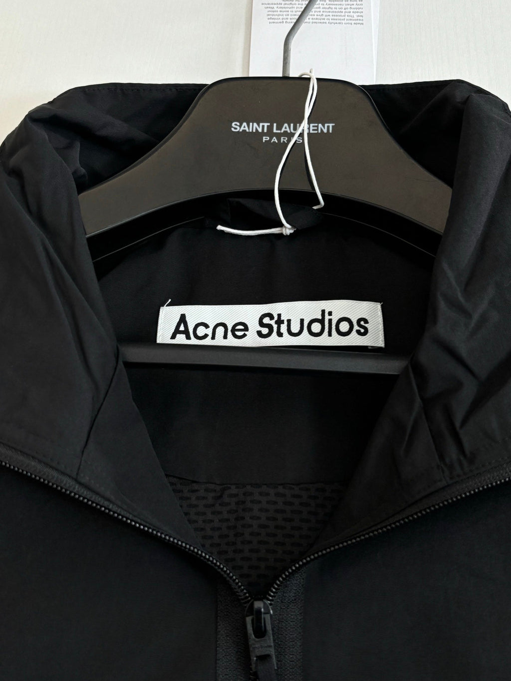 Acne Studios Oversized Stand‑Collar Full Zip Track Jacket