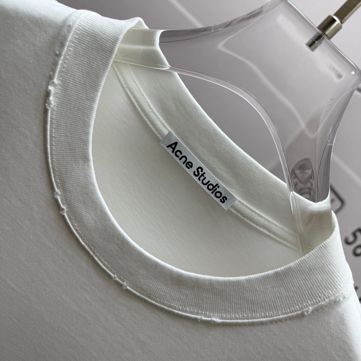 Acne Studios Gothic‑Font Print T‑Shirt