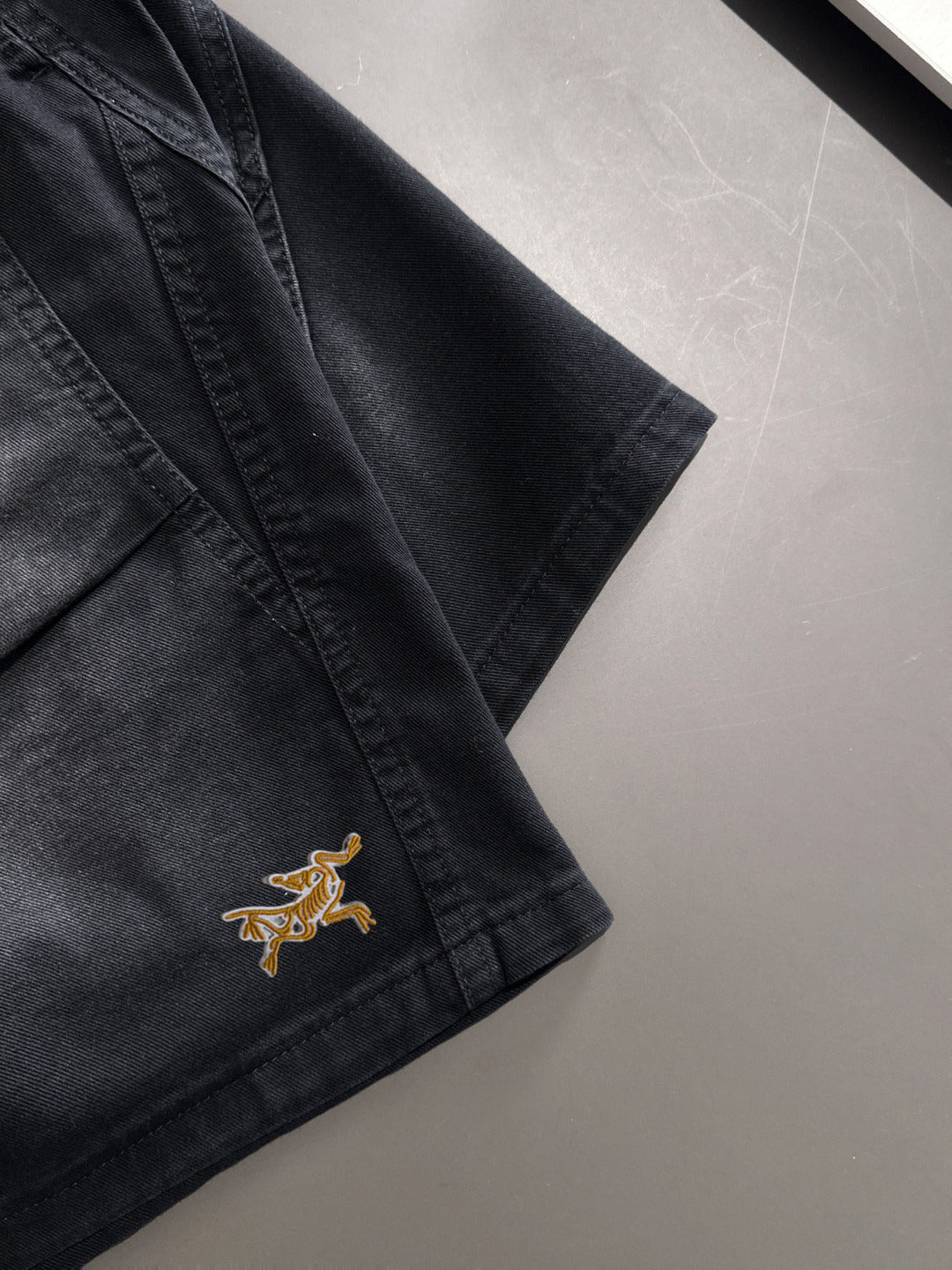 Arc'teryx Sun-Faded Wash Patch Pocket Elastic Waist Shorts
