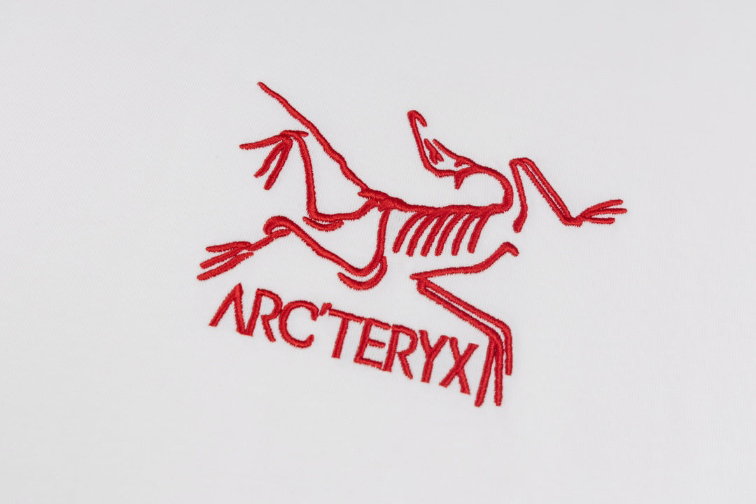 Arc'teryx Chinese New Year Limited Edition Red Embroidered Bird Logo Unisex T-Shirt