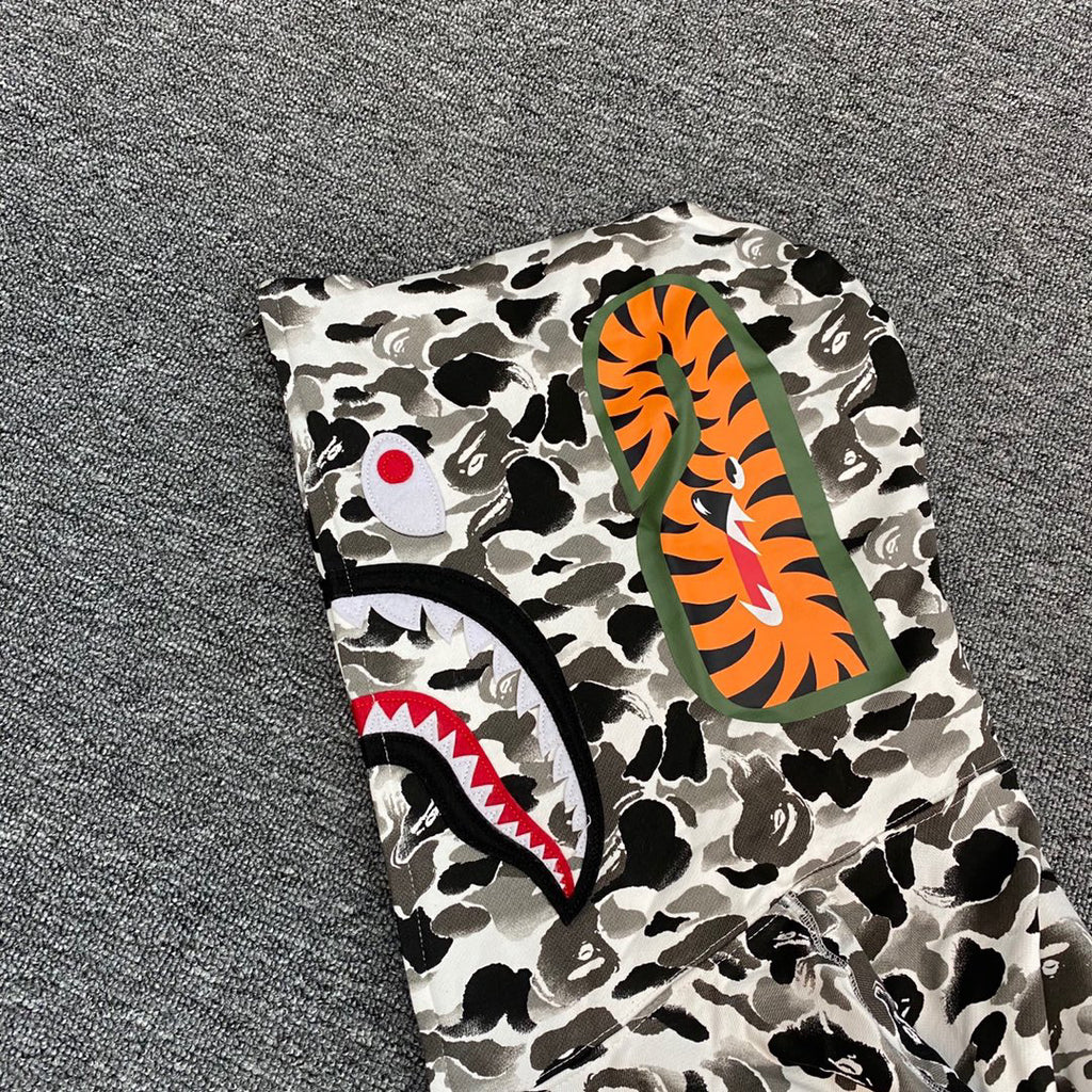 BAPE City Camo Shark Full-Zip Hoodie - Xintiandi 10th Anniversary Limited