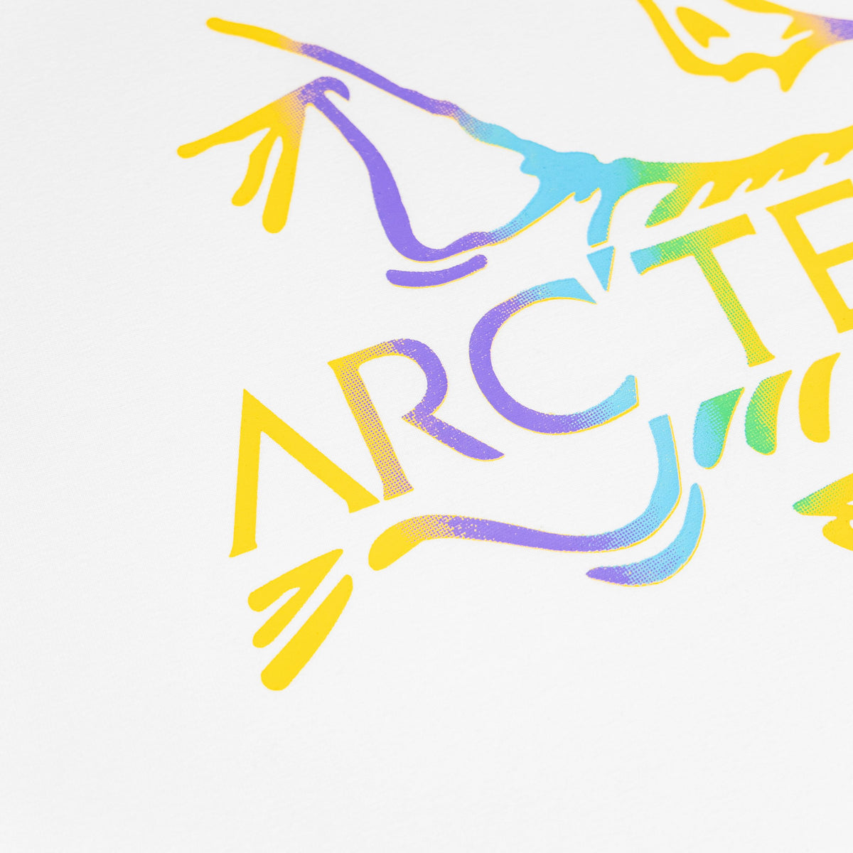 Arc'teryx Gradient Multicolor Skeleton Bird Logo Unisex T-Shirt
