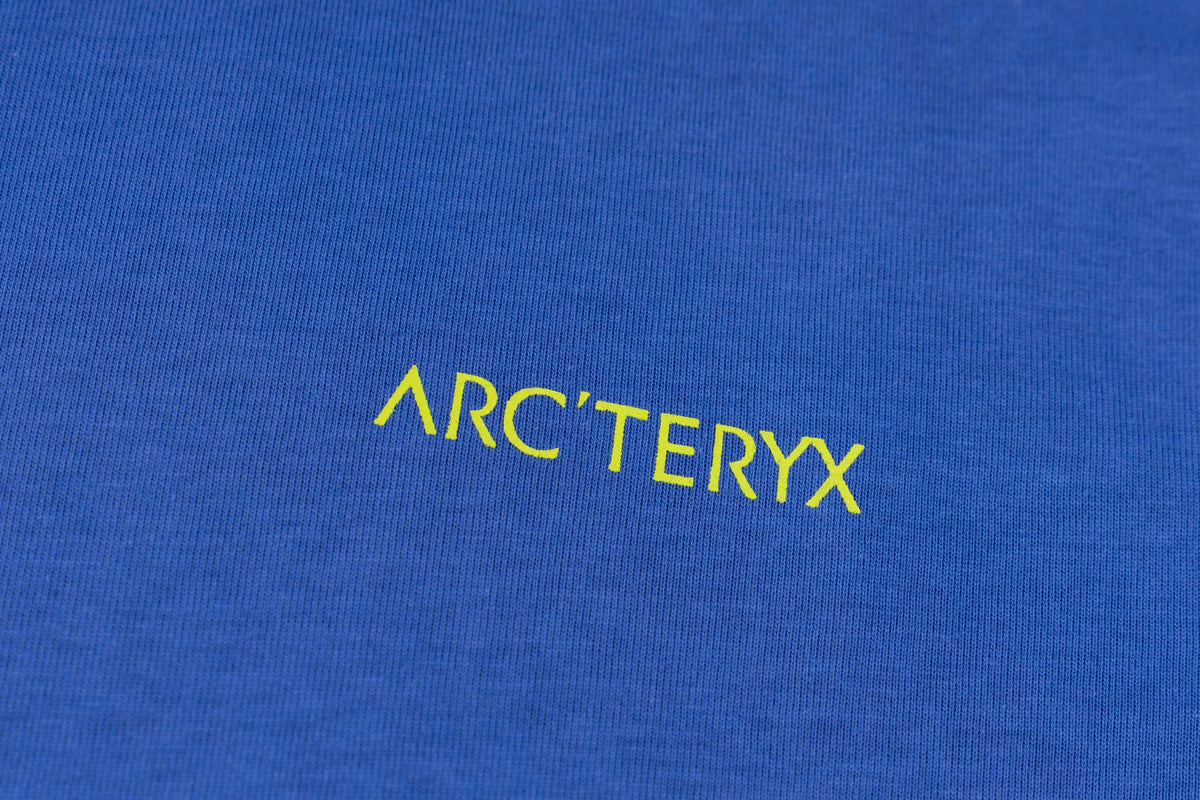 Arc'teryx Kragg SL Cotton Arc'Word Spray Bird SS T‑Shirt
