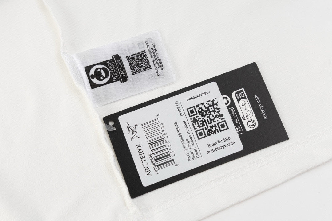 Arc'teryx Front Bird Logo Back Large Wordmark SS T‑Shirt