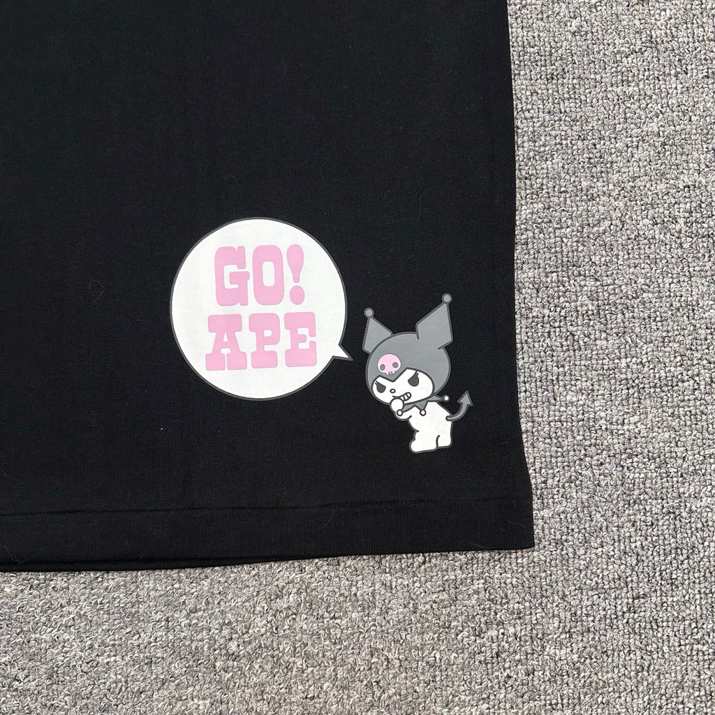BAPE × Sanrio College T-Shirt — Kuromi / Hello Kitty