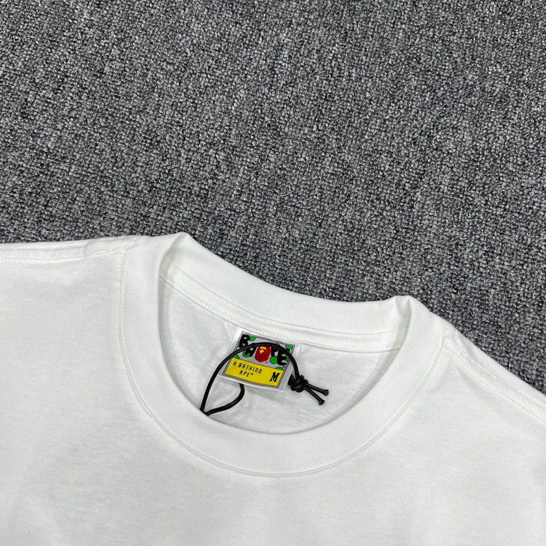 BAPE Topiary Bonsai Ape Head Daisy College Logo Tee Oversized Unisex T-Shirt